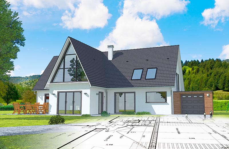 Illustration Pack Constructeur de Maison