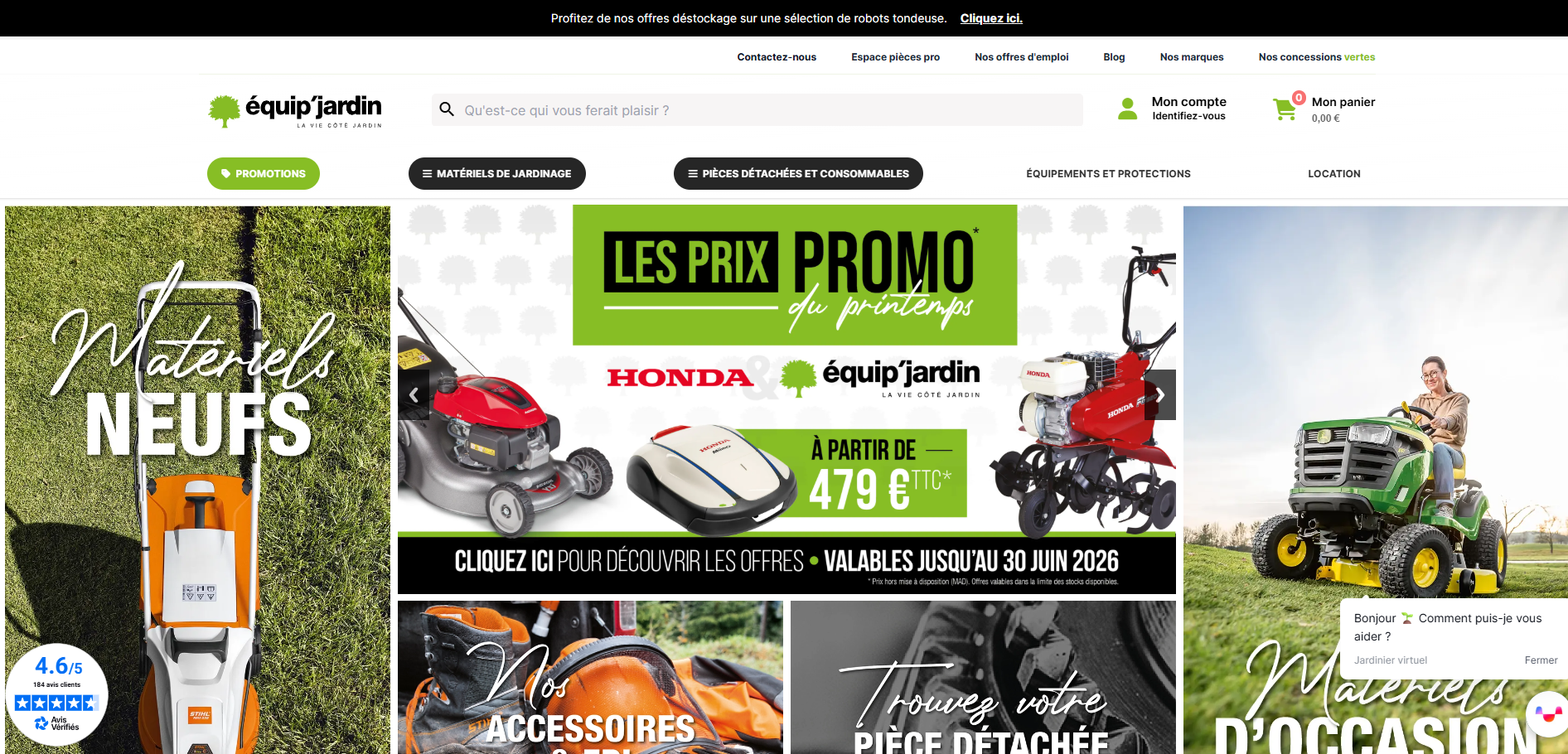 Site Équip'Jardin